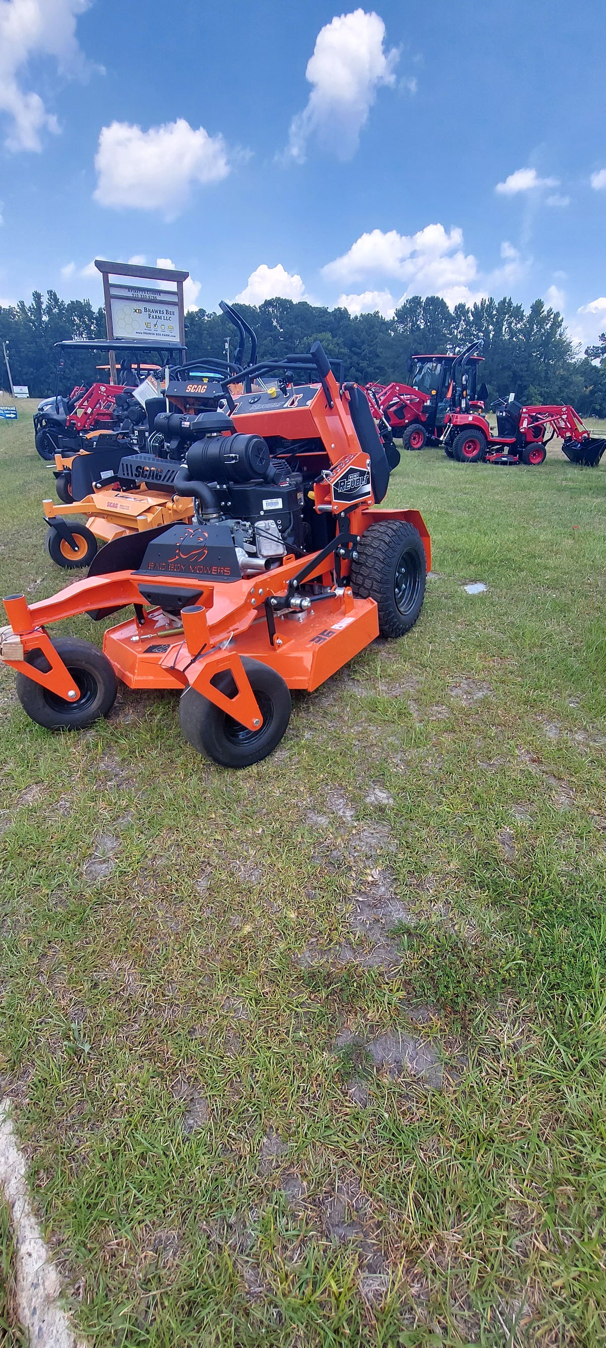 REVOLT 36" BAD BOY MOWER