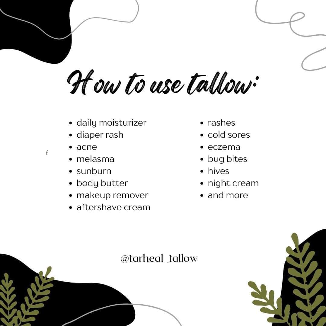 Tallow Balm - Vanilla Creme Scented