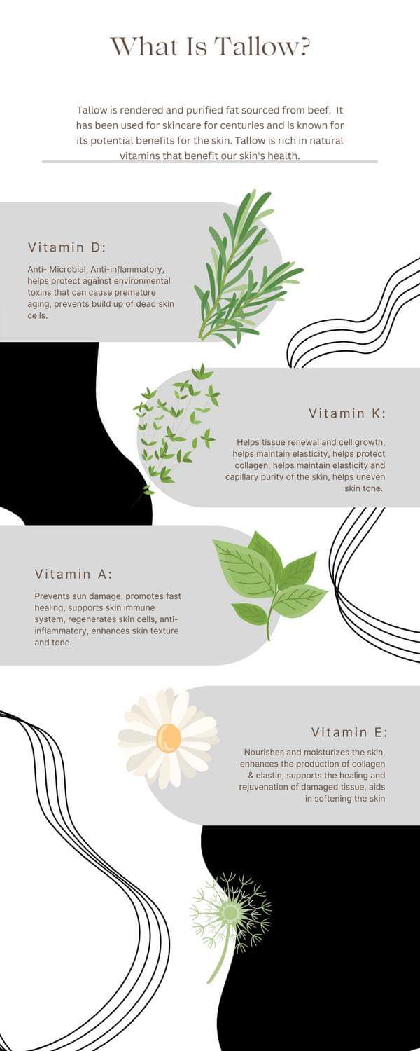 Tallow Balm - Vanilla Creme Scented