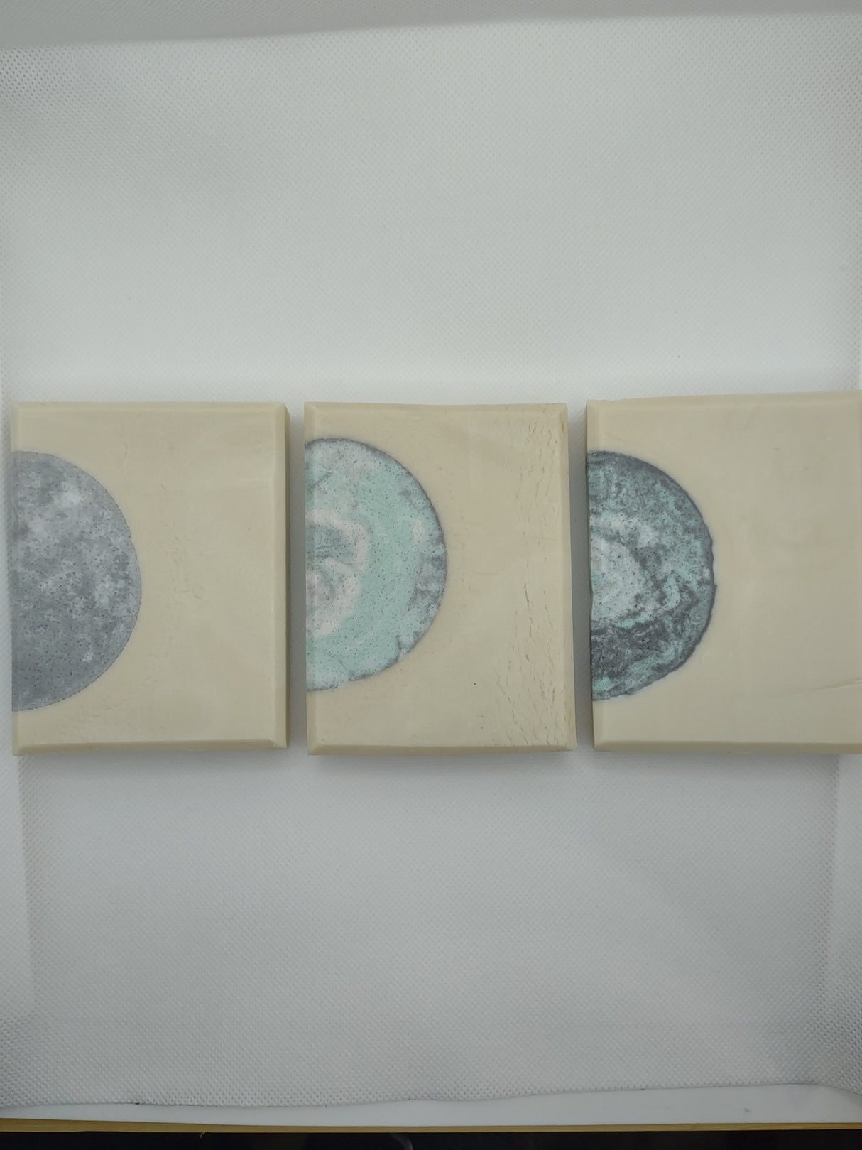 Rectangle Soap with oval design