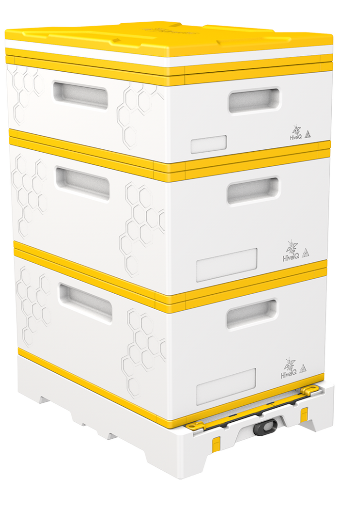 HiveiQ Deep Hive Kit with 2 Deeps & 1 Medium