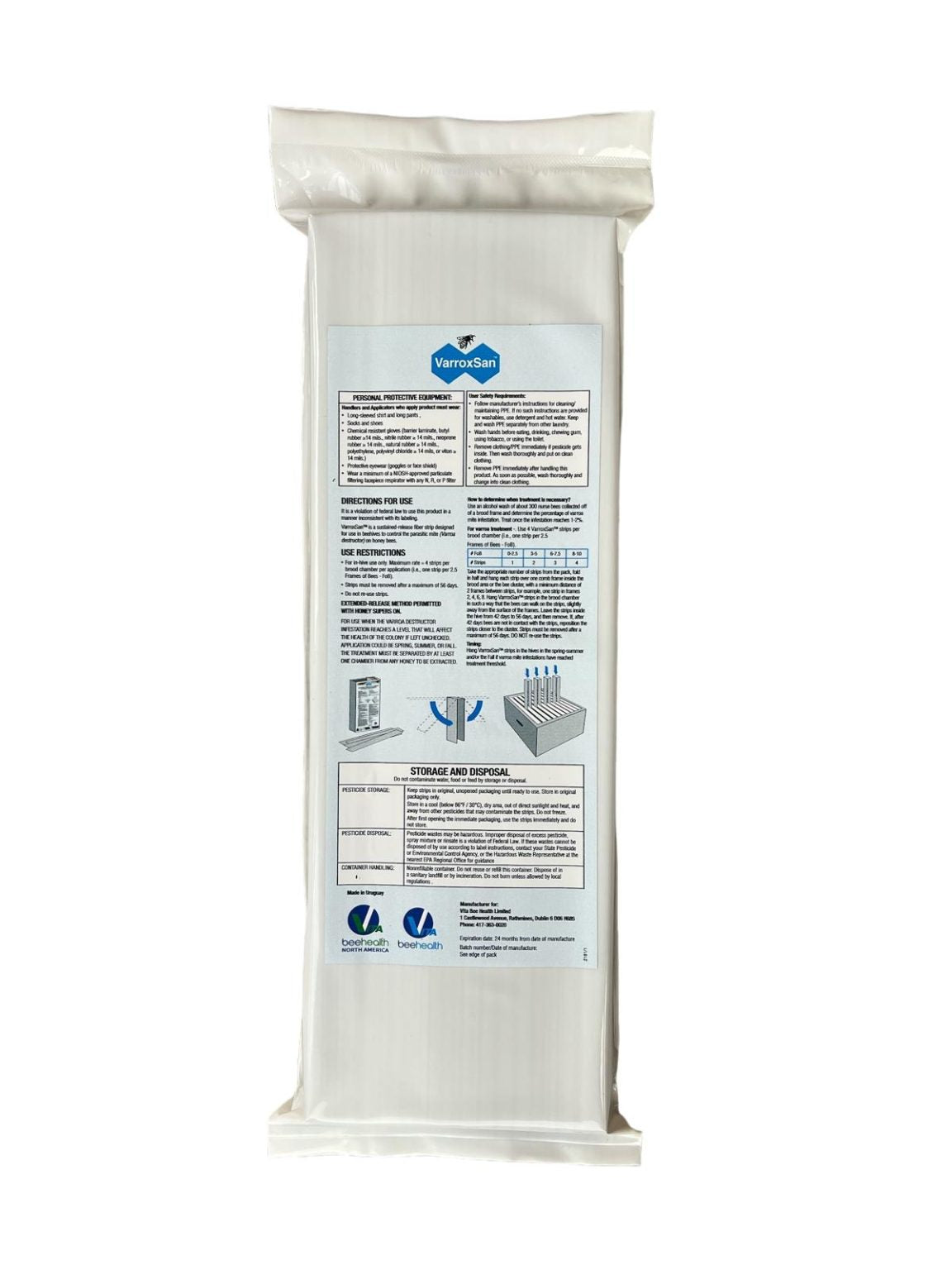 VarroxSan 20 strip packs