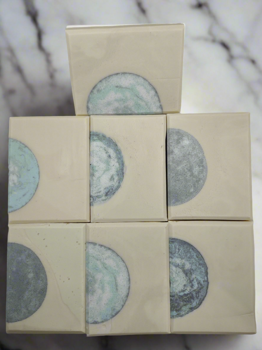 Rectangle Soap with oval design