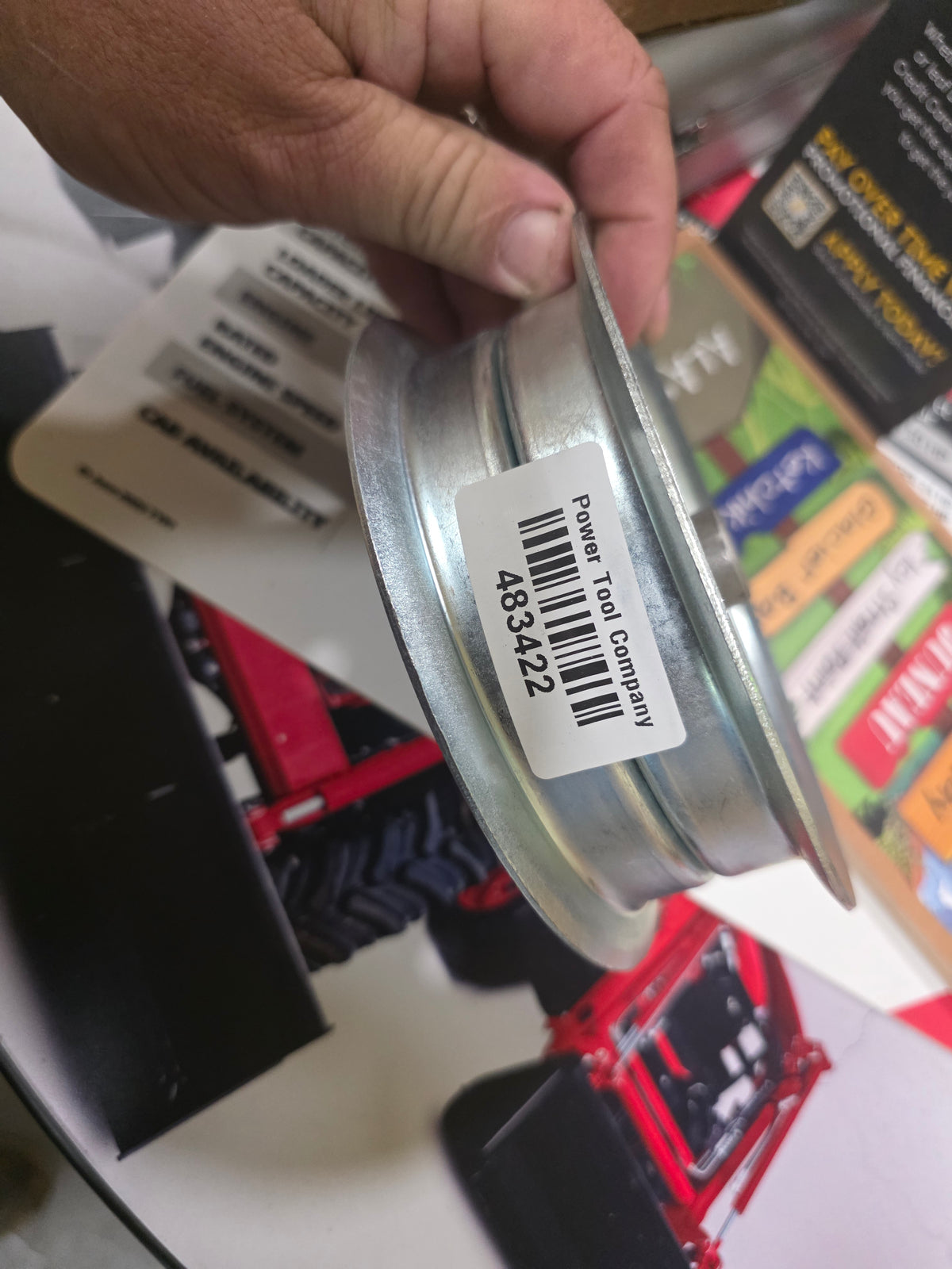 Pulley 5.00 Idler Part # 483422