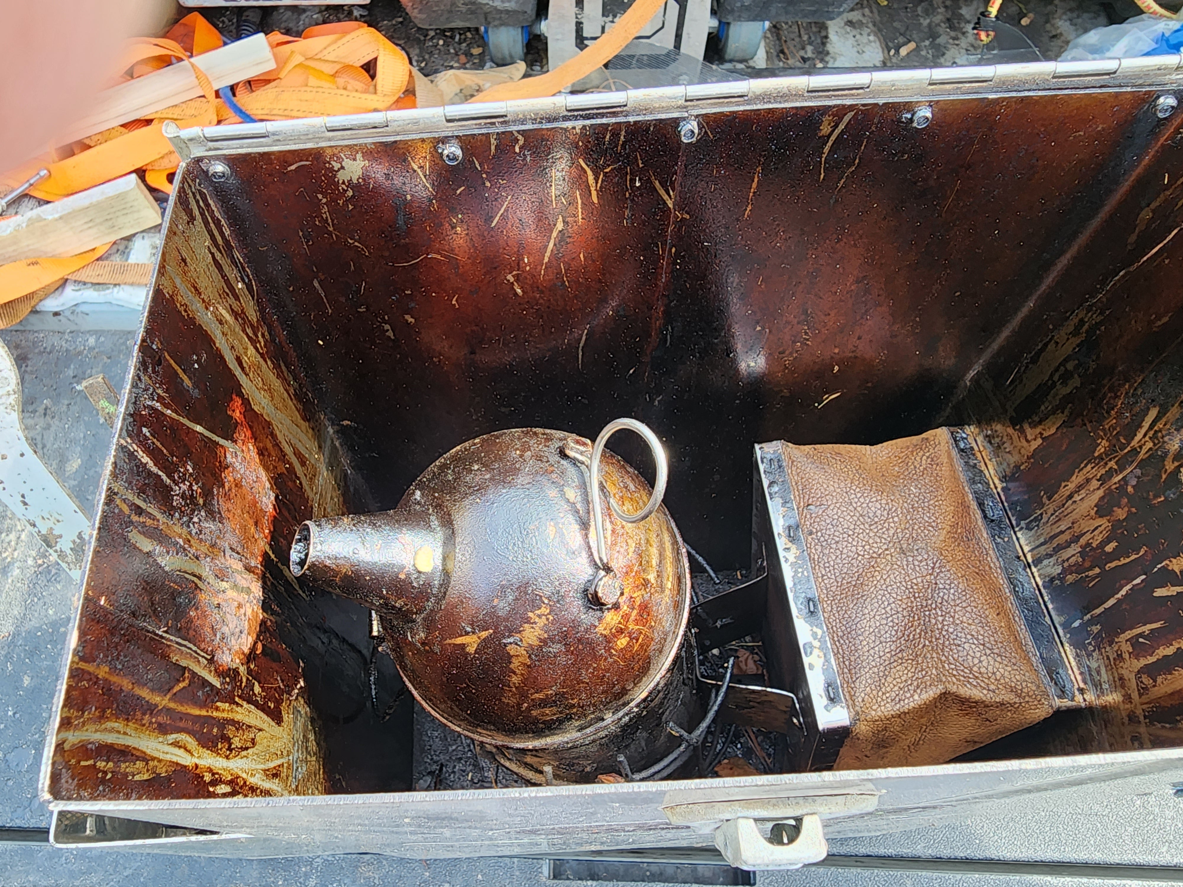 Civan Toolbox and Smoker Storage BRAWES Bee Farm LLC