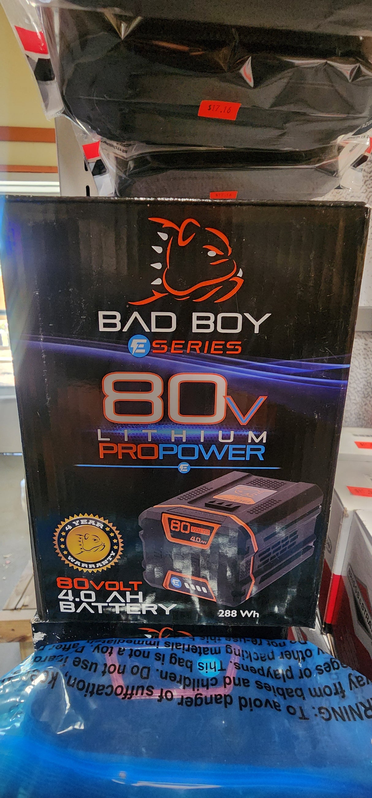 80V  4.0 Ah Battery