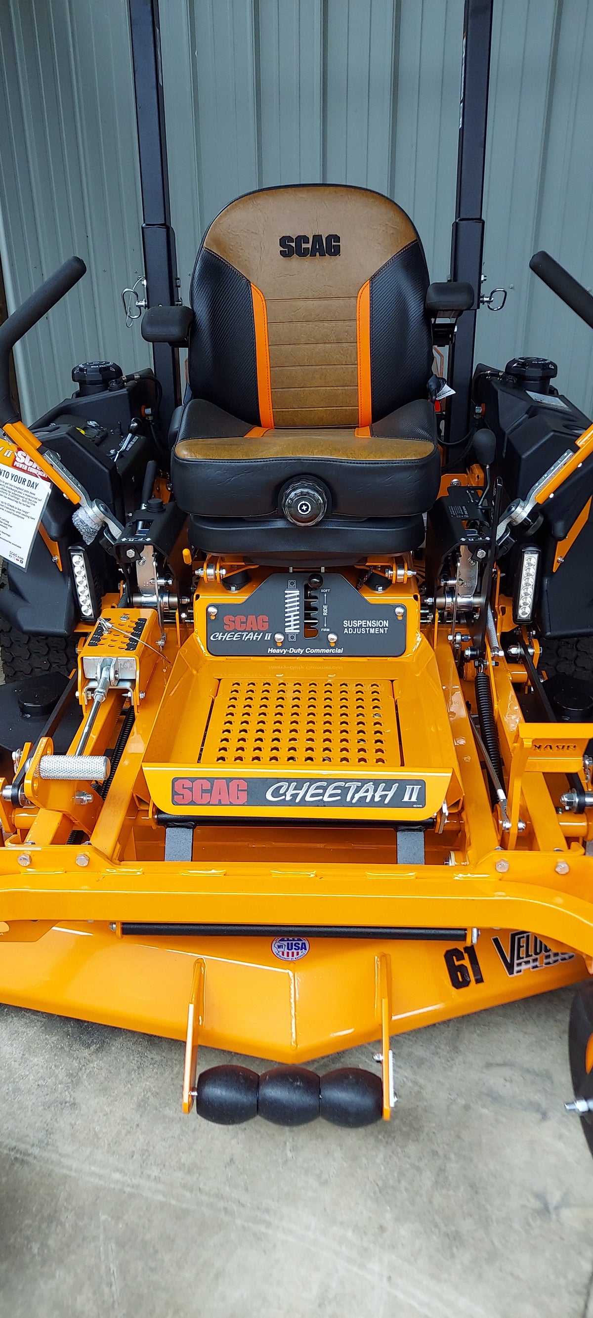 SCAG CHEETAH II 61" ZERO-TURN MOWER