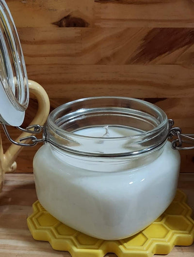 Soy Candle in Glass jar with locking lid
