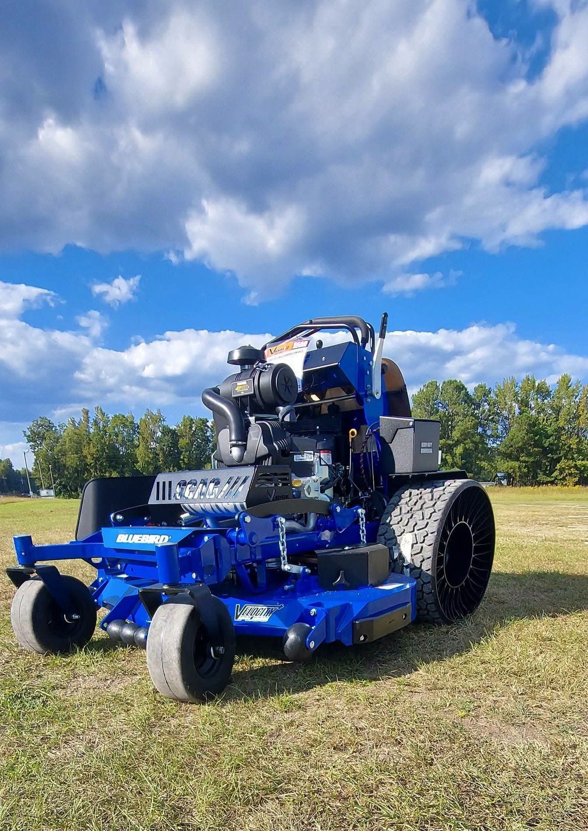 SCAG VRIDE II 52" BLUEBIRD