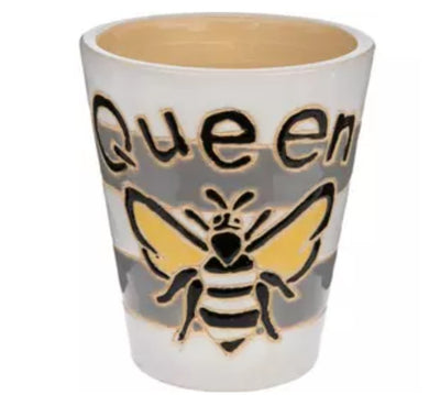 Queen Bee Flower Pot