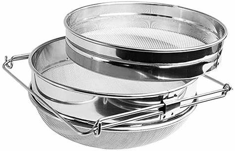 Double Stainless Strainer