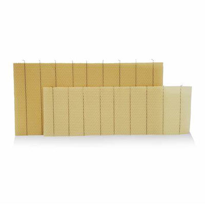 Wired Beeswax Foundation (Package of 10 Sheets)